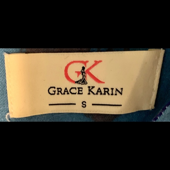 Grace Karin Butterfly 🦋 Print Dress size Small - Picture 2 of 4